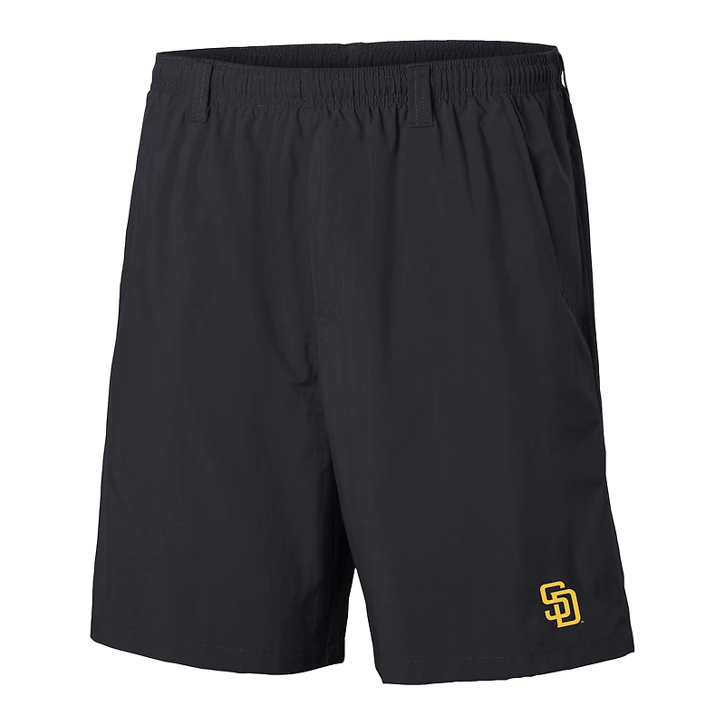 Men's Columbia  Black San Diego Padres PFG Backcast III Water Shorts