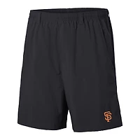 Men's Columbia  Black San Francisco Giants PFG Backcast III Water Shorts