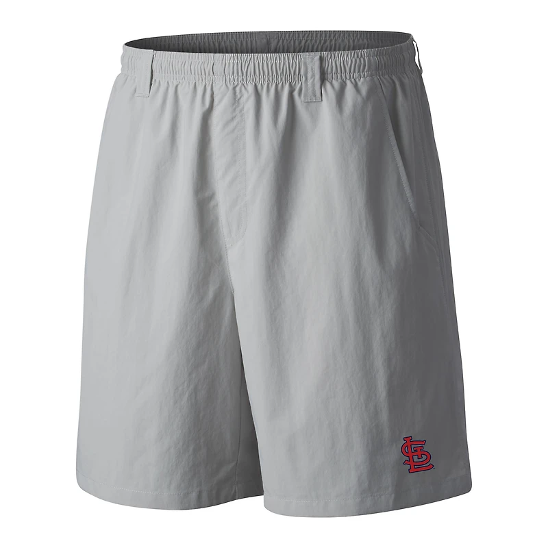 Men's Columbia  Gray St. Louis Cardinals PFG Backcast III Water Shorts