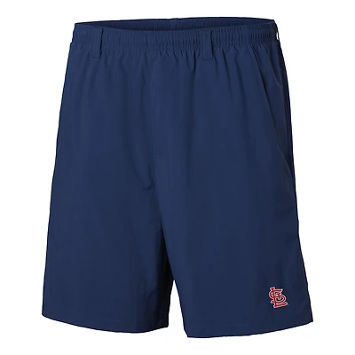 Men's Columbia  Navy St. Louis Cardinals PFG Backcast III Water Shorts