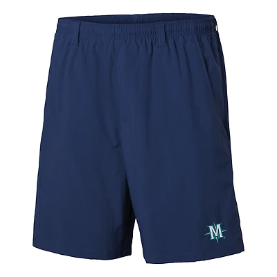 Men's Columbia  Navy Seattle Mariners PFG Backcast III Water Shorts