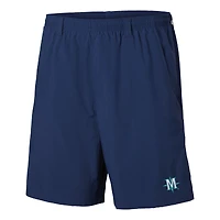Men's Columbia  Navy Seattle Mariners PFG Backcast III Water Shorts