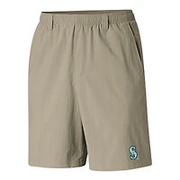 Men's Columbia  Tan Seattle Mariners PFG Backcast III Water Shorts