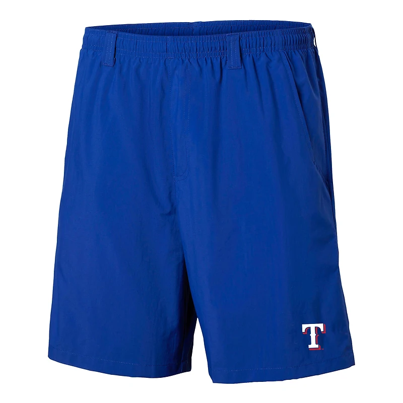 Men's Columbia  Royal Texas Rangers PFG Backcast III Water Shorts