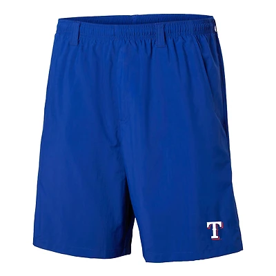Men's Columbia  Royal Texas Rangers PFG Backcast III Water Shorts