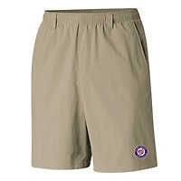 Men's Columbia  Tan Washington Nationals PFG Backcast III Water Shorts