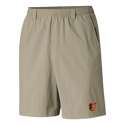 Men's Columbia  Tan Baltimore Orioles PFG Backcast III Water Shorts