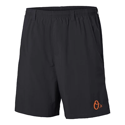 Men's Columbia  Black Baltimore Orioles PFG Backcast III Water Shorts