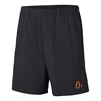Men's Columbia  Black Baltimore Orioles PFG Backcast III Water Shorts