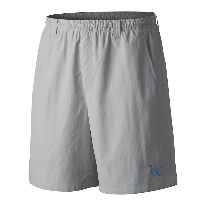 Men's Columbia  Gray Kansas City Royals PFG Backcast III Water Shorts