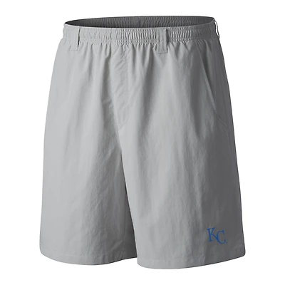 Men's Columbia  Gray Kansas City Royals PFG Backcast III Water Shorts