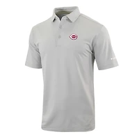 Men's Columbia Cincinnati Reds Omni-Wick Even Lie Polo