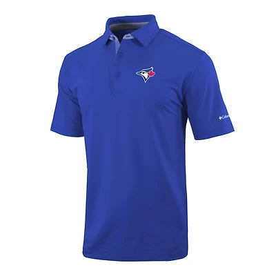 Men's Columbia  Royal Toronto Blue Jays Omni-Wick Even Lie Polo