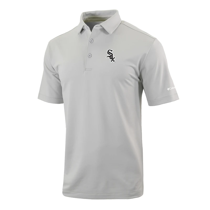 Men's Columbia Chicago White Sox Omni-Wick Even Lie Polo