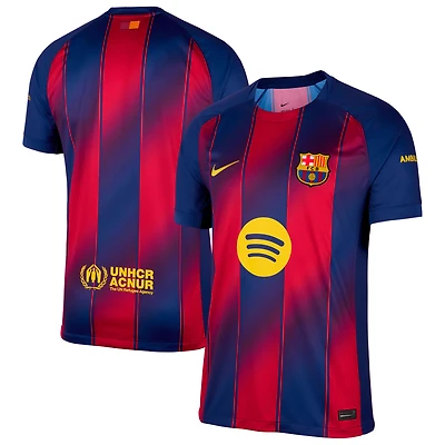 Men's Nike  Navy Barcelona 2025/26 Home Replica Jersey