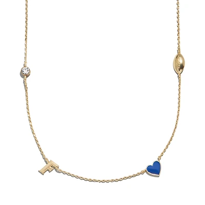BaubleBar Florida Gators Delicate Spaced Charm Necklace