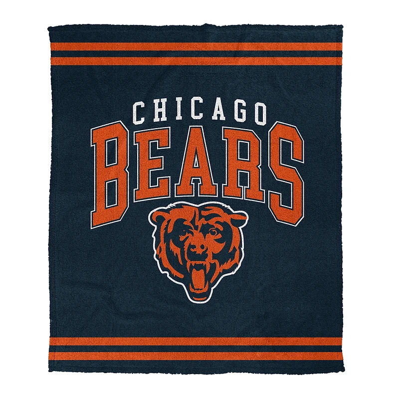 Pegasus Chicago Bears 60" x 70" Cozy Plush Knit Blanket