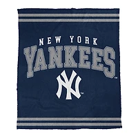 Pegasus New York Yankees 60" x 70" Cozy Plush Knit Blanket