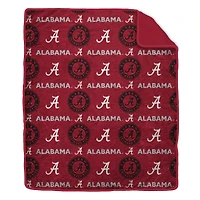 Pegasus Alabama Crimson Tide Tonal Wordmark 60" x 70" Faux Fur Blanket