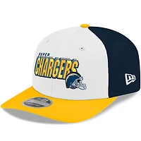 Men's New Era White/Gold Los Angeles Chargers Super Chargers 9SEVENTY Adjustable Hat
