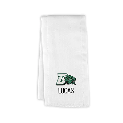 Infant Chad & Jake Binghamton Bearcats Personalized Burp Cloth