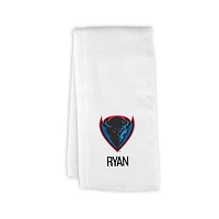 Infant Chad & Jake DePaul Blue Demons Personalized Burp Cloth