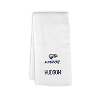 Infant Chad & Jake Emory Eagles Personalized Burp Cloth