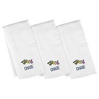 Infant Chad & Jake  Drexel Dragons Three-Piece Personalized Burp Cloth Set