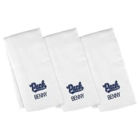 Infant Chad & Jake Nevada Wolf Pack Three-Piece Personalized Burp Cloth Set