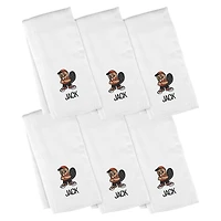 Infant Chad & Jake Oregon State Beavers Six-Piece Personalized Burp Cloth Set
