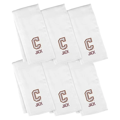 Infant Chad & Jake  Charleston Cougars Six-Piece Personalized Burp Cloth Set