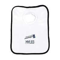 Infant Chad & Jake Brandeis University Judges Personalized Pullover Bib