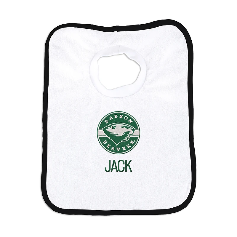 Infant Chad & Jake Babson Beavers Personalized Pullover Bib