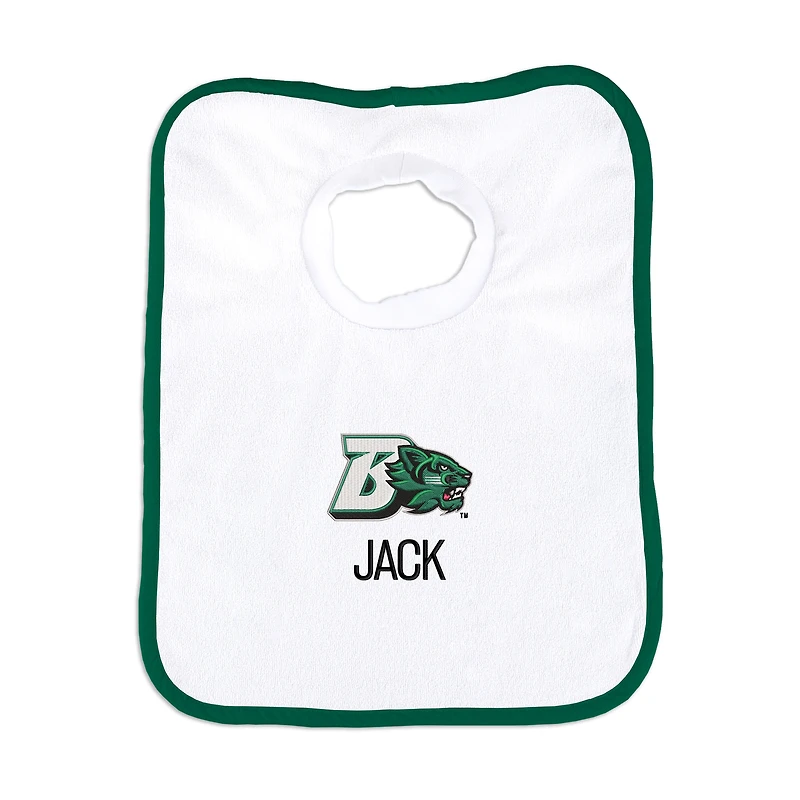 Infant Chad & Jake Binghamton Bearcats Personalized Pullover Bib