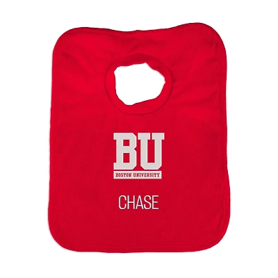 Infant Chad & Jake Boston University Personalized Pullover Bib