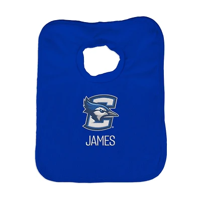 Infant Chad & Jake Creighton Bluejays Personalized Pullover Bib