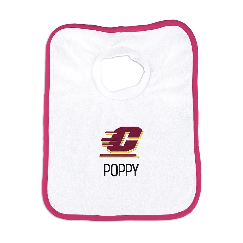 Infant Chad & Jake Central Michigan Chippewas Personalized Pullover Bib