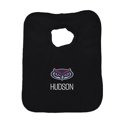Infant Chad & Jake Florida Atlantic Owls Personalized Pullover Bib