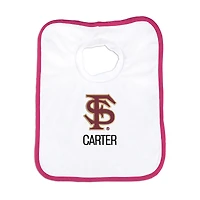 Infant Chad & Jake Florida State Seminoles Personalized Pullover Bib
