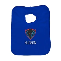 Infant Chad & Jake DePaul Blue Demons Personalized Pullover Bib