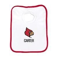 Infant Chad & Jake Louisville Cardinals Personalized Pullover Bib