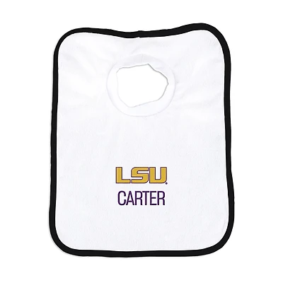 Infant Chad & Jake LSU Tigers Personalized Pullover Bib