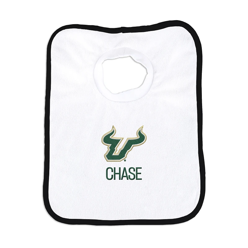 Infant Chad & Jake South Florida Bulls Personalized Pullover Bib