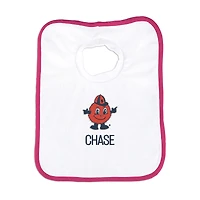 Infant Chad & Jake Syracuse Orange Personalized Pullover Bib