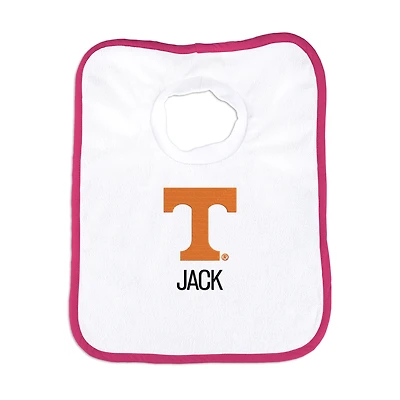 Infant Chad & Jake Tennessee Volunteers Personalized Pullover Bib