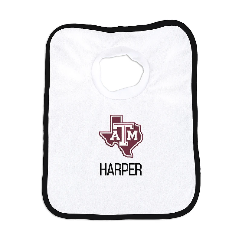 Infant Chad & Jake Texas A&M Aggies Personalized Pullover Bib