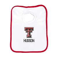 Infant Chad & Jake Texas Tech Red Raiders Personalized Pullover Bib