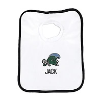 Infant Chad & Jake Tulane Green Wave Personalized Pullover Bib
