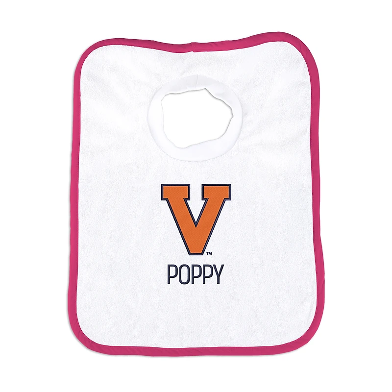 Infant Chad & Jake Virginia Cavaliers Personalized Pullover Bib