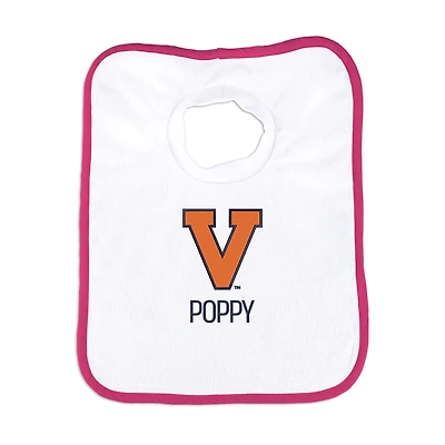 Infant Chad & Jake Virginia Cavaliers Personalized Pullover Bib